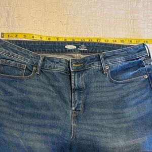 Old Navy Women's Straight Leg Jeans - Blue